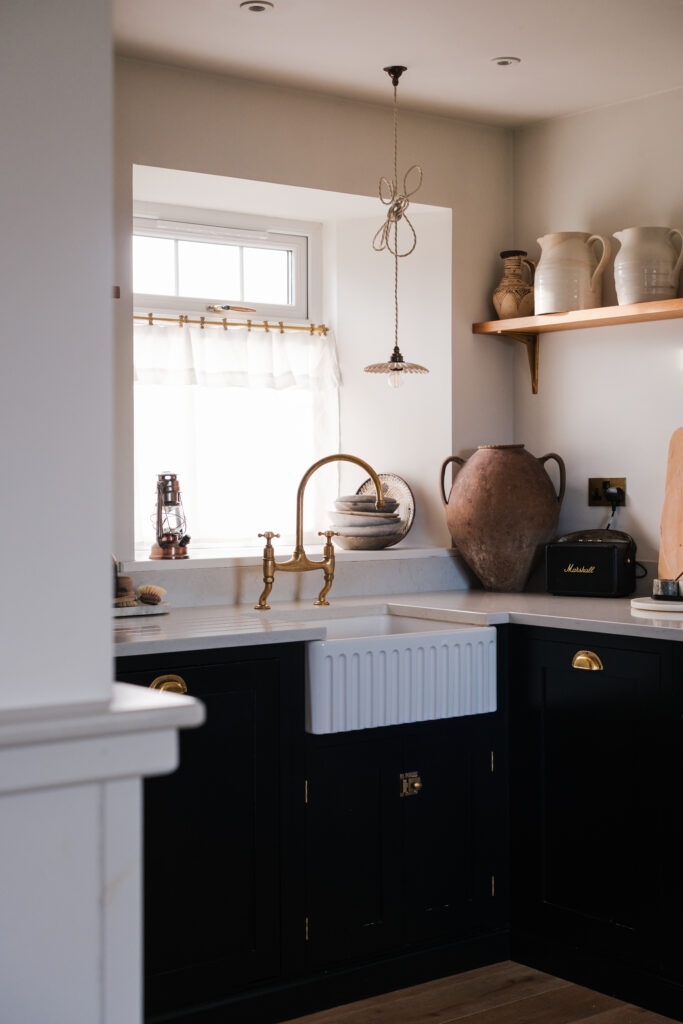 Interior kitchen with window