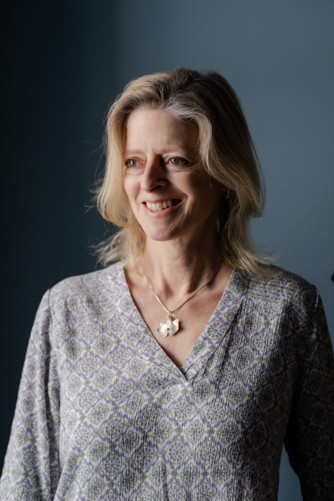 Portrait of Lucy Holt, owner of Straloch Estate